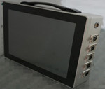 12.1" Fanless Industrial Display Monitors Aluminum Alloy Portable Industrial Computer